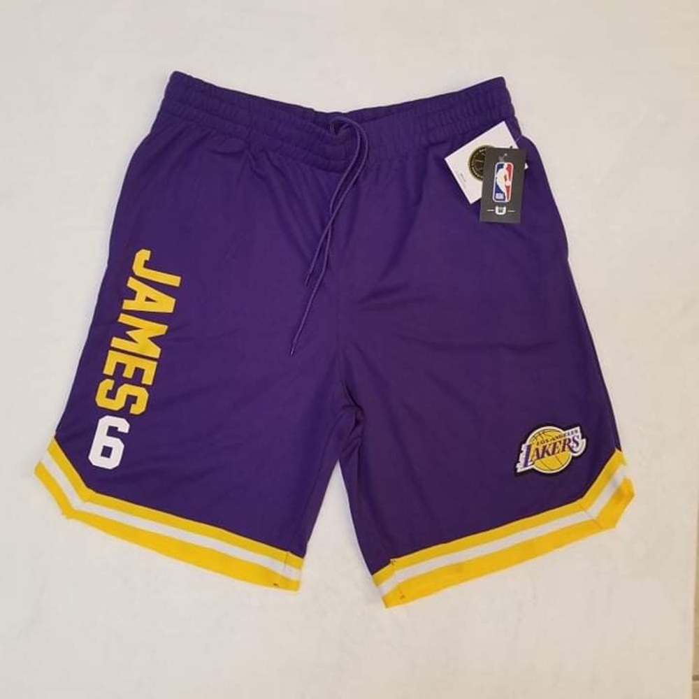 Men's XL NBA Lakers Athletic Shorts